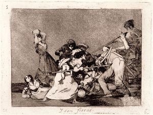 Francisco De Goya - Y son fieras
