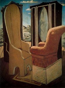 Giorgio De Chirico - Furniture in the Valley
