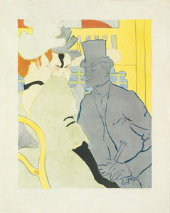 Henri De Toulouse Lautrec - L-Anglais au Moulin Rouge