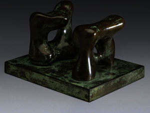 Henry Moore - Maquette for Two Large Forms