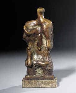 Henry Moore - Standing Figure Relief No. 2