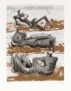 Henry Moore - Three Reclining Figures 6