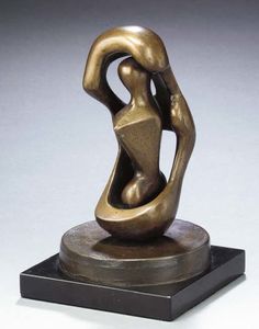Henry Moore - Upright Connected Forms