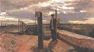 Ilya Yefimovich Repin - Railway watchman