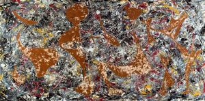 Jackson Pollock - Out of the Web. Number 7