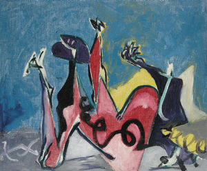 Jackson Pollock - Untitled (Equine Series IV)