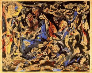 Jackson Pollock - Untitled 14