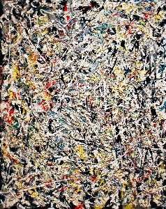 Jackson Pollock - White Light