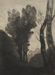 Jean Baptiste Camille Corot - Environs of Rome