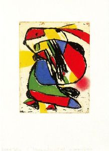 Joan Miro - Del llibre L’Espace autrement dit de Jacques Dupin