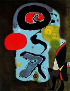 Joan Miró - El sol rojo