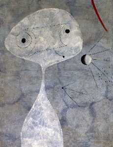 Joan Miro - Man with pipe
