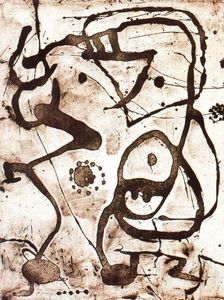 Joan Miro - Sèrie Grans rupestres 1