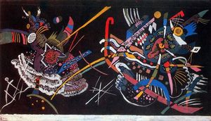 Wassily Kandinsky - Drawing for a mural