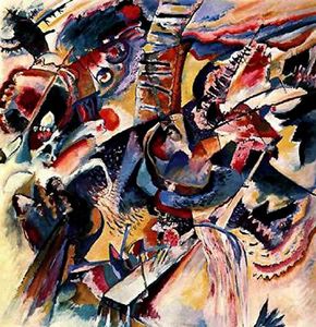 Wassily Kandinsky - Improvisation. Klamm Ravine