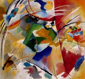 Wassily Kandinsky - Painting with Green Center