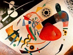 Wassily Kandinsky - Red Spot II