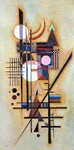 Wassily Kandinsky - Softened Construction