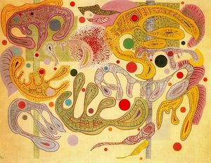 Wassily Kandinsky - Strange shapes
