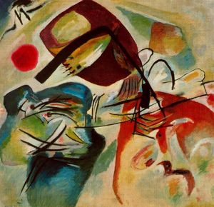 Wassily Kandinsky - Table with black bow