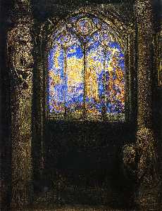 Odilon Redon - Stained Glass Window