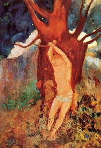Odilon Redon - The Martyrdom of Saint Sebastian