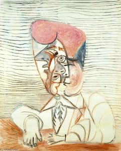Pablo Picasso - Bust of a man 1