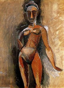 Pablo Picasso - Desnudo de pie
