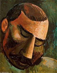 Pablo Picasso - Head of a man
