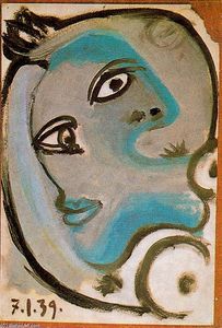 Pablo Picasso - Head of a woman 5