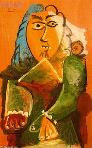 Pablo Picasso - Hombre en un sillón