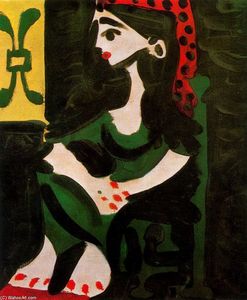 Pablo Picasso - Jacqueline-s portrait (profile) 2