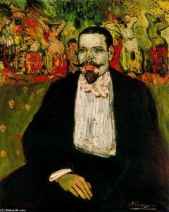 Pablo Picasso - Portrait of Gustave Coquiot 1