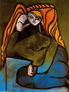 Pablo Picasso - Portrait of Madame H.P 1