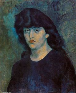 Pablo Picasso - Portrait of Suzanne Bloch 1