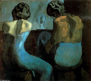 Pablo Picasso - Rameras en un bar