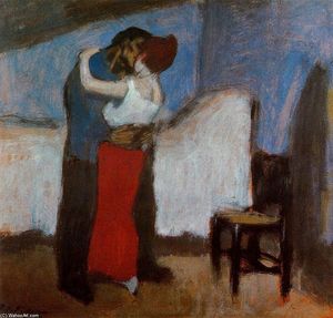 Pablo Picasso - The kiss