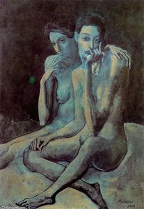 Pablo Picasso - The two friends