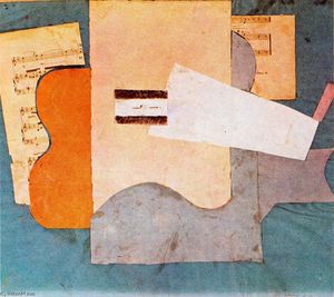 Pablo Picasso - Violín y pintura de música