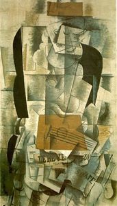 Pablo Picasso - Woman with a guitar