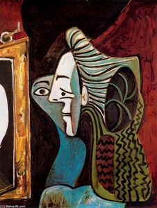 Pablo Picasso - Woman with Mirror