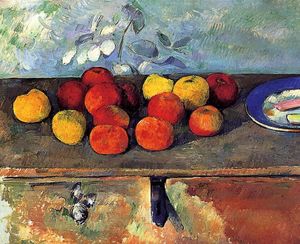 Paul Cezanne - Apples and Biscuits 1