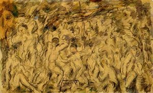 Paul Cezanne - Bathers 4