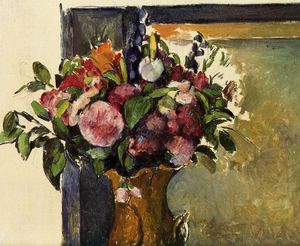 Paul Cezanne - Flowers in a Vase