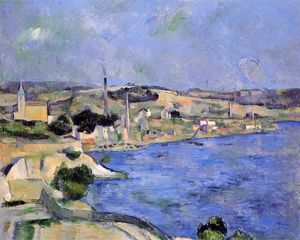 Paul Cezanne - Saint-Henri and the Bay of l-Estaque