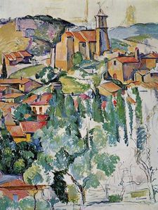 Paul Cezanne - The Village of Gardanne