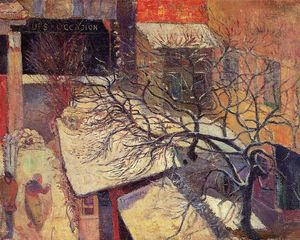 Paul Gauguin - Paris in the snow