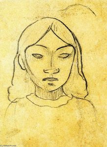Paul Gauguin - Tahitian woman-s head