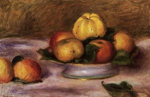 Pierre-Auguste Renoir - Apples on a Plate