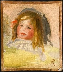 Pierre-Auguste Renoir - Child with Blond Hair